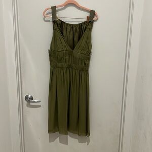Olive Alberta Ferretti Olive Dress Emma Watson Size 8